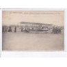 BERCK-PLAGE: aéroplane militaire de l'escadrille du crotoy venant d'attérir sur la plage - très bon état