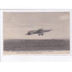 BERCK-PLAGE: aviation, départ lt. Lamoret, monoplan deperdussin - très bon état