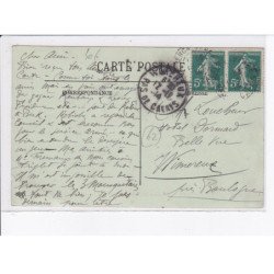 BERCK-PLAGE: aéroplanes militaires caudron sur la plage - très bon état