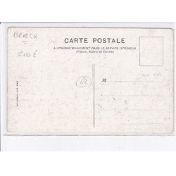 BERCK: vue générale de berck-plage, la photographie par cerf-volant, société aug. C. Gomes et Co - très bon état