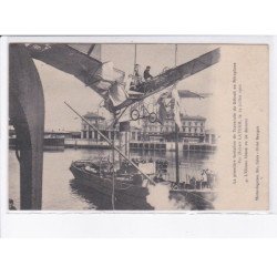 PAS DE CALAIS: la première tentative de traversée du détroit en aéroplane par Hubert Latham juillet 1904 - très bon état