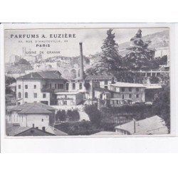 GRASSE: parfums A. Euziere, usine de grasse - très bon état