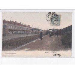 HIRSON: la gare, train, rail