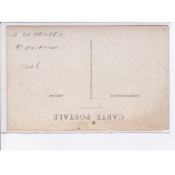 AVIATION: sur la plage, à localiser - très bon état