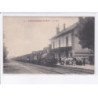 CHENONCEAU-CIVRAY: la gare, train - très bon état