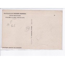 CINQ-MARS-la-PILE: récolte culture blé abondance touraine sélectionné attelage agricole Poirier-Georgel - très bon état