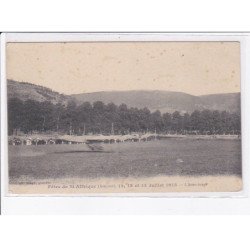 SAINT-AFFRIQUE: fête 12, 13, 14 juillet 1913, aviation, l'atterrissage - très bon état