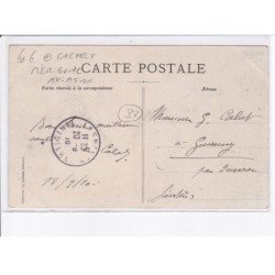 BORDEAUX: souvenir, grande semaine d'aviation septembre 1910, cachet, merignac - très bon état