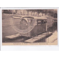 LOMME-lez-LILLE: hydroglisseur J. Pollet, pollet-pruvost, aviation - très bon état