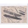 LE MANS: camp d'auvours autographe - experience de wright, texte, sports aviation