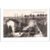 AISNE - Gare de CHEZY SUR MARNE - Entrée, sortie du tunnel - LOCOMOTIVE - très bon état