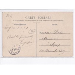 LONGUEAU: la gare, train - très bon état