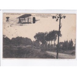 SAINT-OMER: aviation, plateau de bruyeres et la route nationale à wizernes, avion - état