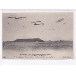 SAINT-OMER: souvenir aviation aérodrome plateau bruyères Thomas Jullerot Mollien Ernest Paul plein vol - état