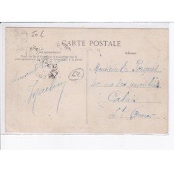 SAINT-OMER: souvenir aviation aérodrome plateau bruyères thomas jullerot mollien ernest paul en plein vol - très bon éta