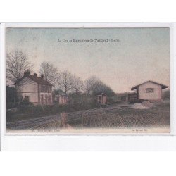 BARENTON-le-TEILLEUL: la gare, wagon - très bon état