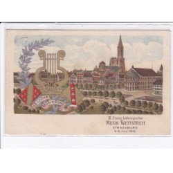 STRASBOURG: musik-wettstreit, III elsass-lothringischer - état