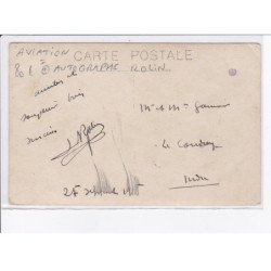 AVIATION: autographe Rolin - très bon état