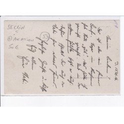 SECLIN: aviation, accident (?) - très bon état