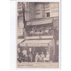 CALAIS: restaurant du petit continental café-bar chez georges - très bon état