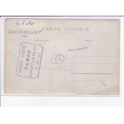 GOMIECOURT: photo-carte damez achiet-le-petit - état