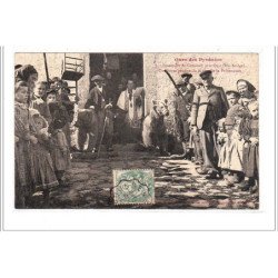 ARIEGE - Inventaire de COMINAC près OUST: une scène pendant la lecture de la protestation  - très bon état