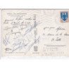 AUTOGRAPHE: autographe de l'équipe du losc 1967, lille - très bon état