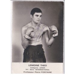 SPORTS: boxe Lemoine Theo catégorie léger 1ere série international - état