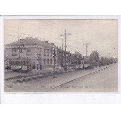 LILLE: le nouveau boulevard, dépôt des tramways, eld, le deley - très bon état