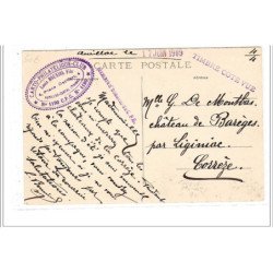 ENTRAYGUES - L'Autobus au tournant de Crozafond - très bon état