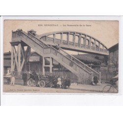 BERGERAC: la passerelle de la gare, automobile - très bon état