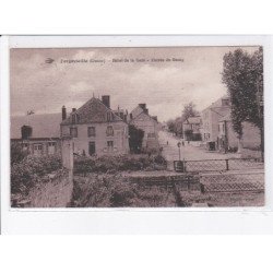 FORGEVILLE: hôtel de la gare, entrée du bourg - très bon état