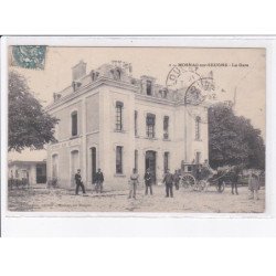 MOSNAC-sur-SEUGNE: la gare, attelage - très bon état