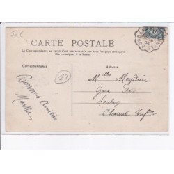 MOSNAC-sur-SEUGNE: la gare, attelage - très bon état