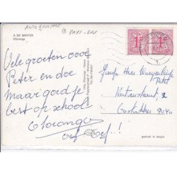 PAYS-BAS: autographe A. De Winter, otorongo - très bon état