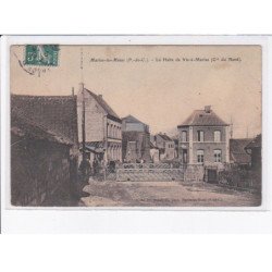 MARLES-les-MINES: la halte de vis-marles, passage à niveau - très bon état