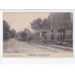 LE TOUQUET-PARIS-PLAGE: tramway dans la forêt, wagons - très bon état