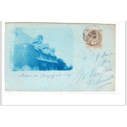 BLONVILLE - CARTE PHOTO du château de Glatigny? - 1902 - Très bon  état