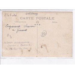 GUERARD: Albert Enguerand chorron, environ 18 grande rue - état