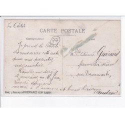 GUERARD: rue du village, attelage, personnages - état