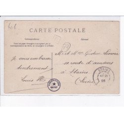 GUERARD: intérieur de la gare, train - très bon état