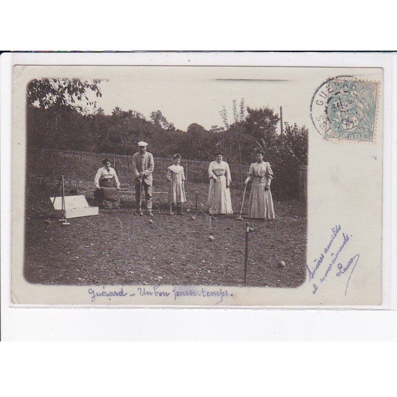 GUERARD: jeu de croquet - état