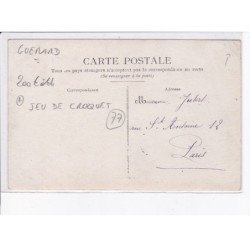 GUERARD: jeu de croquet - état
