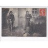 GUERARD: personnages, trio de monthrieux (romanichels ? mendiants ?) - état