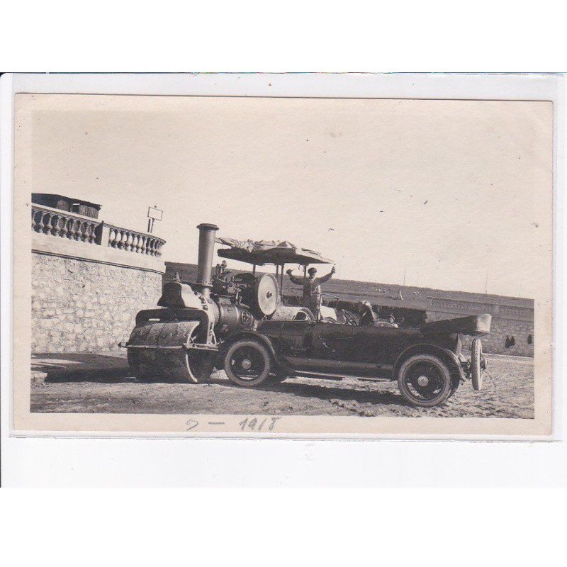 AUTOMOBILE et ROULEAU COMPRESSEUR - très bon état