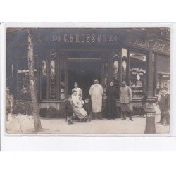 PARIS: , boulangerie C. Brusson (a localiser) au 106 de la rue - très bon état