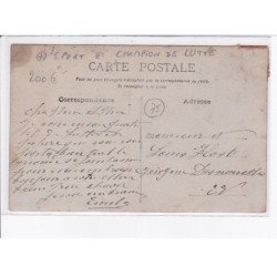 PARIS: sport, champion de lutte - très bon état