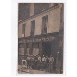 PARIS: lit en fer, travail à façon, rappointis pour bâtiment - état