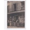 PARIS (?): à localiser, épicerie, café cacao van houten, fruits primeur - très bon état