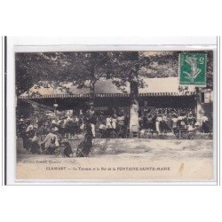 CLAMART : la terrasse et le bal de la fontaine sainte-marie - très bon état